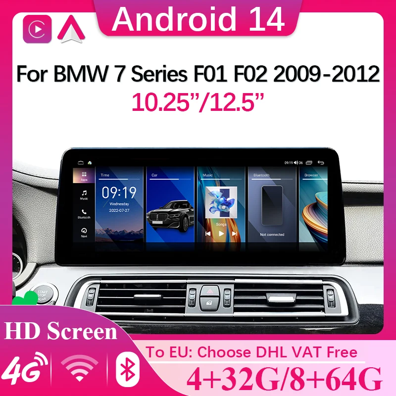 Android 14 Car Radio Carplay For BMW 740 Series F01 F02 Android Auto 8 Core Car Video Player Car Multimedia Player Navigation
Android 14 Car Radio Carplay For BMW 740 Series F01 F02 Android Auto 8 Core Car Video Player Car Multimedia Player Navigation