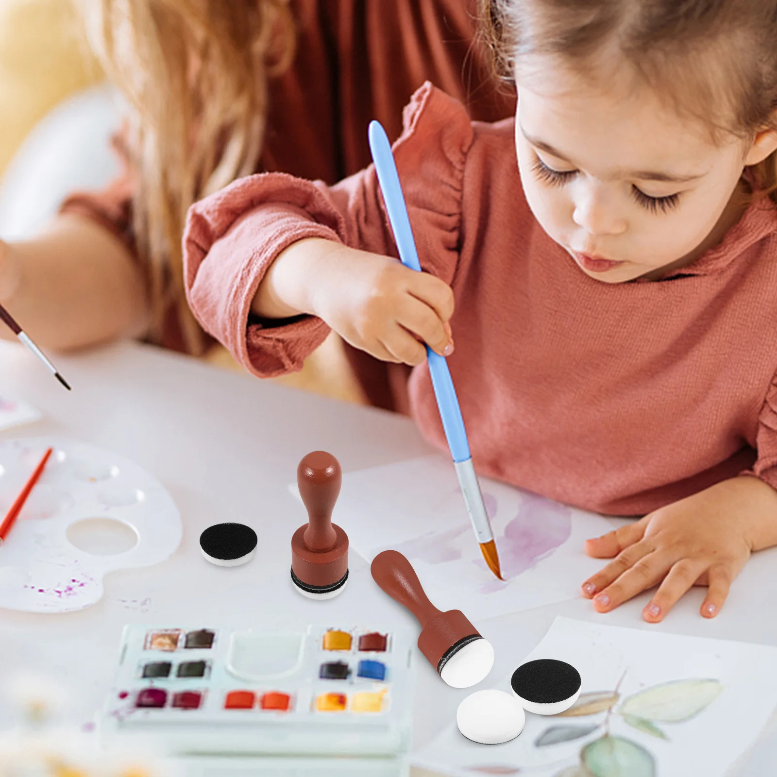 10Pcs Premium Blending Sponge Replacement Pads Round Shape for Seamless Ink Blending Craft Art Projects Distress Technique Use
10Pcs Premium Blending Sponge Replacement Pads Round Shape for Seamless Ink Blending Craft Art Projects Distress Technique Use