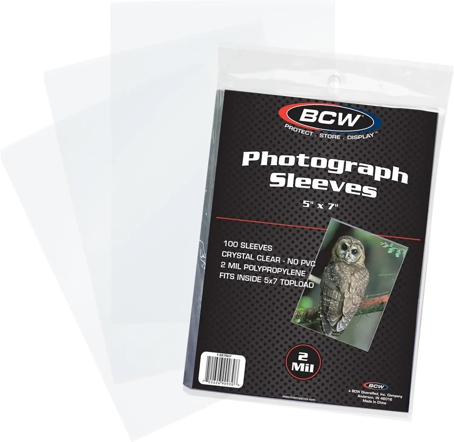 5x7 Photo Sleeves 100 Pack – Clear Soft Plastic Protectors for Photos, Postcards
5x7 Photo Sleeves 100 Pack – Clear Soft Plastic Protectors for Photos, Postcards