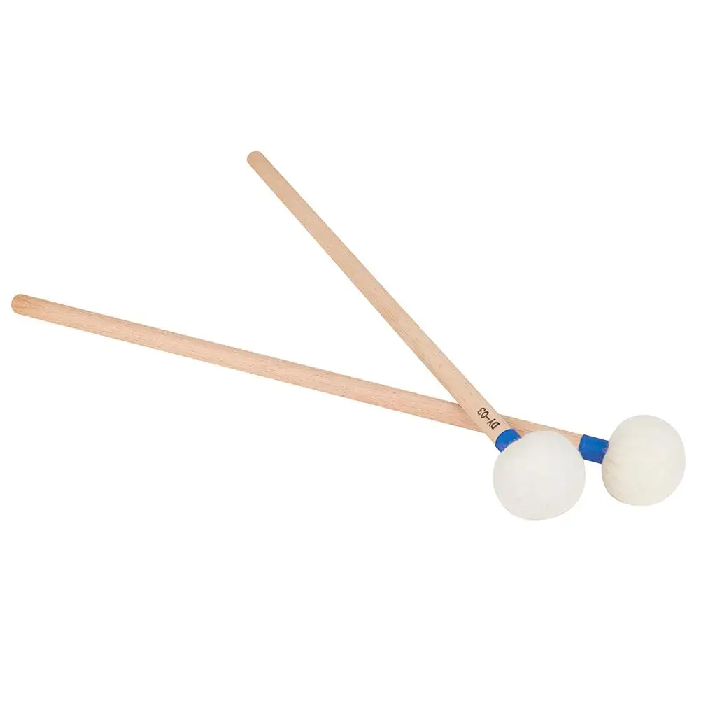 2 Pcs Felt Drumstick Durable Maple Wood Handle Percussion Instrument Accessory Timpani Sticks Professional Sound Quality Long
2 Pcs Felt Drumstick Durable Maple Wood Handle Percussion Instrument Accessory Timpani Sticks Professional Sound Quality Long