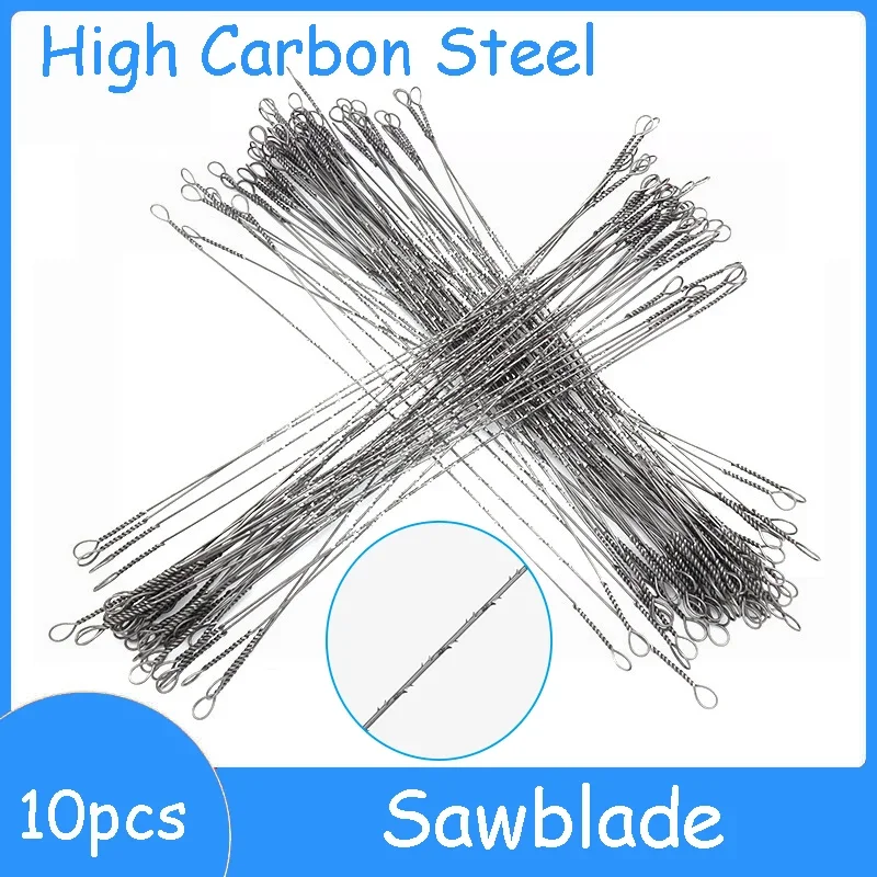 10pcs 300mm Spiral Teeth Wire Saw Blade Broaching Saw Blade Replacement Blades For Carving Cutting Woodworking Saw Blades
10pcs 300mm Spiral Teeth Wire Saw Blade Broaching Saw Blade Replacement Blades For Carving Cutting Woodworking Saw Blades