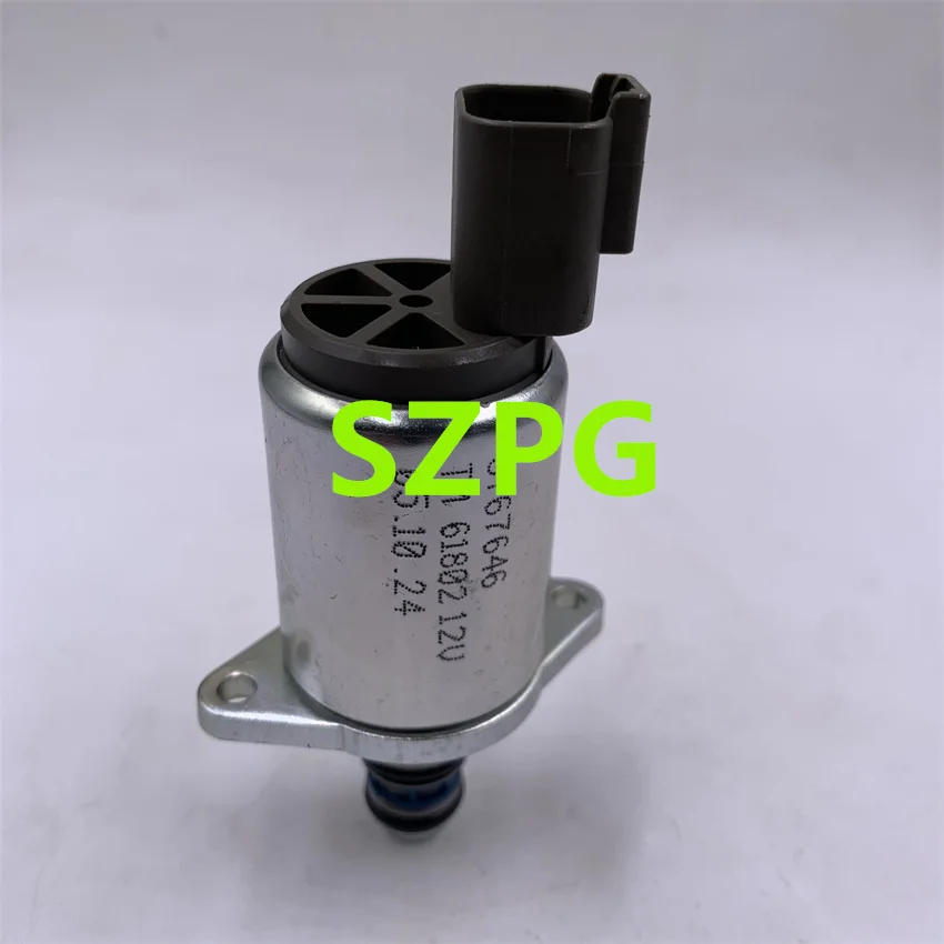 12V TM61802 Proportional Solenoid Valve Hydraulic Pump Metal Solenoid for 3767646
12V TM61802 Proportional Solenoid Valve Hydraulic Pump Metal Solenoid for 3767646