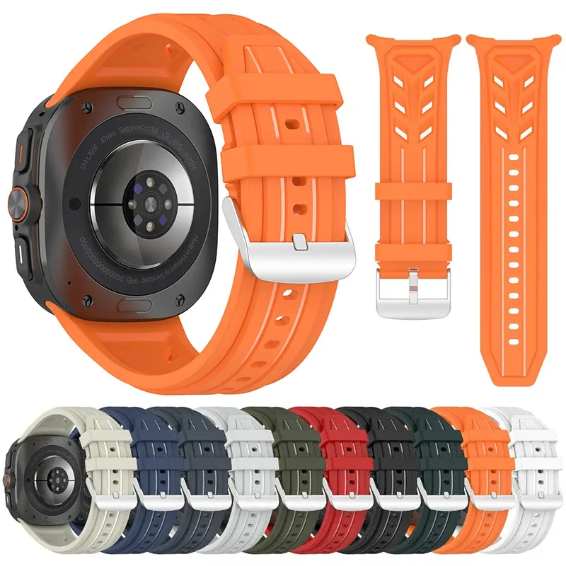 For Samsung Galaxy Watch 7 Ultra Strap 47mm Accessories correa Sport Silicone Bracelet For Samsung Galaxy Watch ultra band 47 mm
For Samsung Galaxy Watch 7 Ultra Strap 47mm Accessories correa Sport Silicone Bracelet For Samsung Galaxy Watch ultra band 47 mm