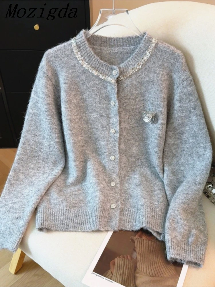 Autumn Winter Knitted Cardigan Women Korean Llong Sleeve Ladies Cardigans Tops
Autumn Winter Knitted Cardigan Women Korean Llong Sleeve Ladies Cardigans Tops