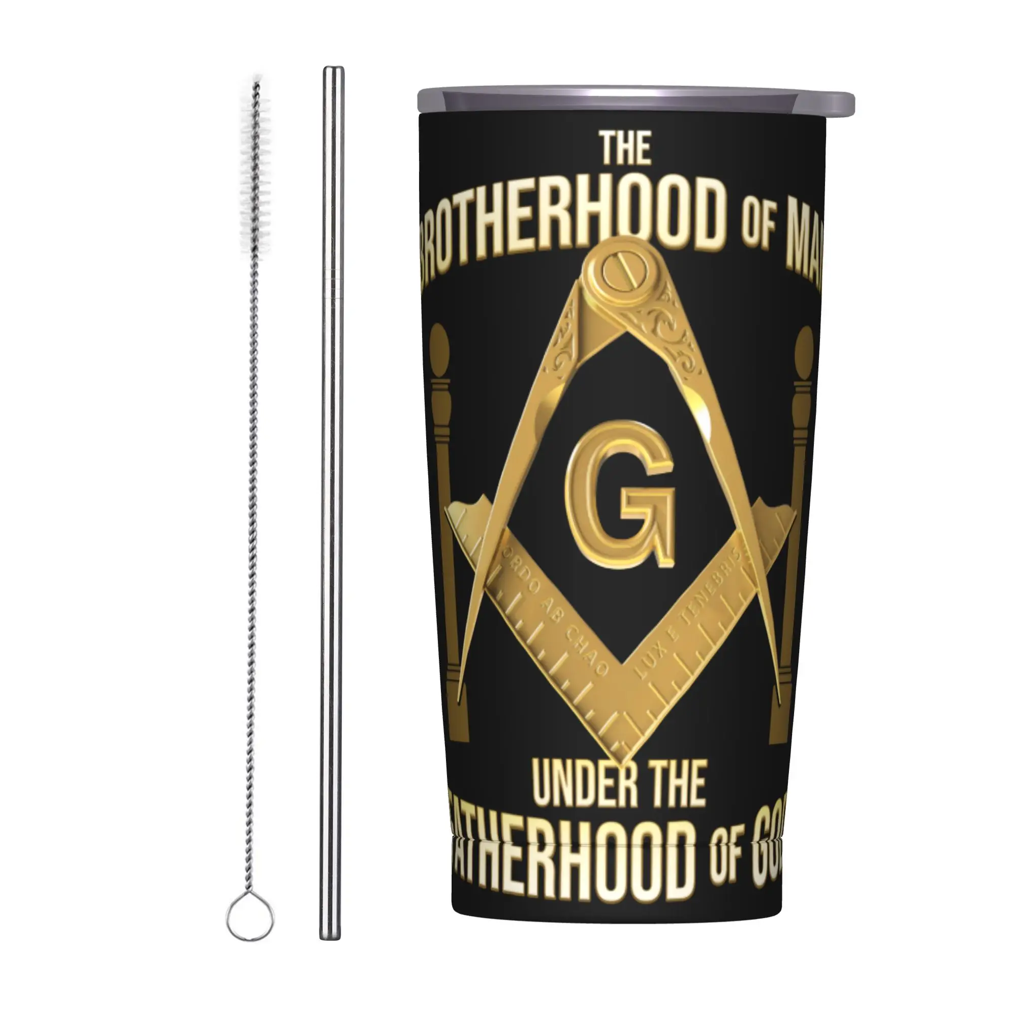 Masonic Freemason Symbol Tumbler Vacuum Insulated Double Wall Mug With Lid Straw Spill Proof Tags Travel Car Bottle Cups 20oz
Masonic Freemason Symbol Tumbler Vacuum Insulated Double Wall Mug With Lid Straw Spill Proof Tags Travel Car Bottle Cups 20oz