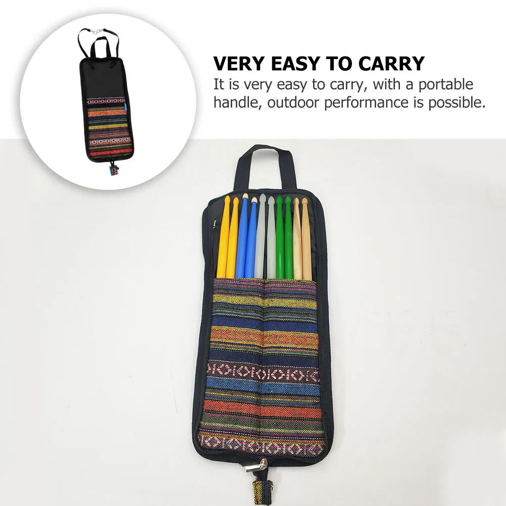 Drumstick Bag Oxford Cloth Durable Two Compartments Portable Handle Storage Case Drum Kit Accessories Musical Instruments
Drumstick Bag Oxford Cloth Durable Two Compartments Portable Handle Storage Case Drum Kit Accessories Musical Instruments