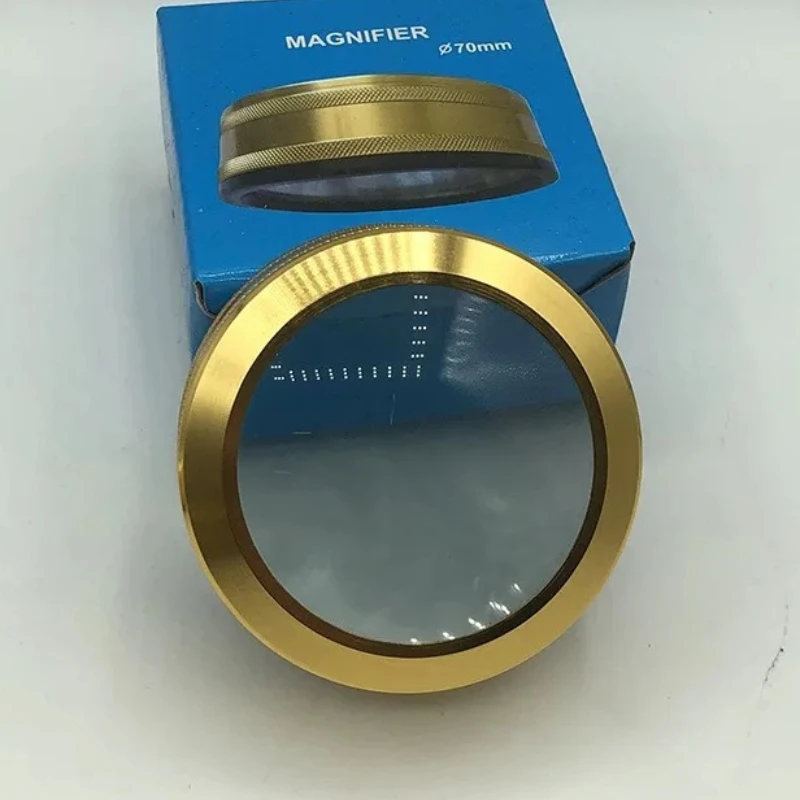 2PC 3.5X 80mm HD Lens Glass Magnifying Glass Desk Loupe Metal Frame Magnifier for Reading Double-layered Glasses Tabletop Mirror
2PC 3.5X 80mm HD Lens Glass Magnifying Glass Desk Loupe Metal Frame Magnifier for Reading Double-layered Glasses Tabletop Mirror