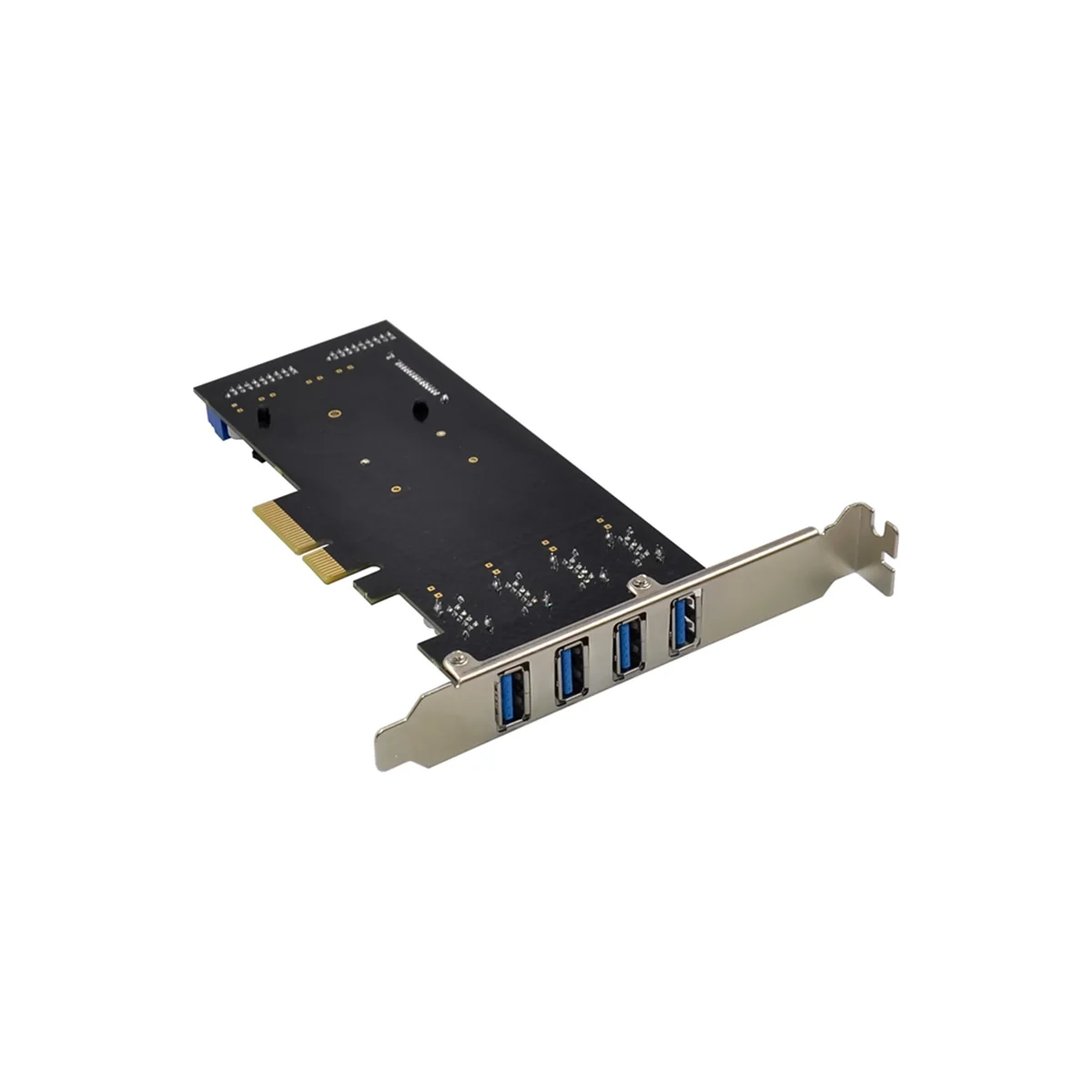 ST668 PCIe X4 NEC 720201 4-канальная/8-портовая многофункциональная удобная карта преобразователя промышленного управления USB3.0
ST668 PCIe X4 NEC 720201 4-канальная/8-портовая многофункциональная удобная карта преобразователя промышленного управления USB3.0