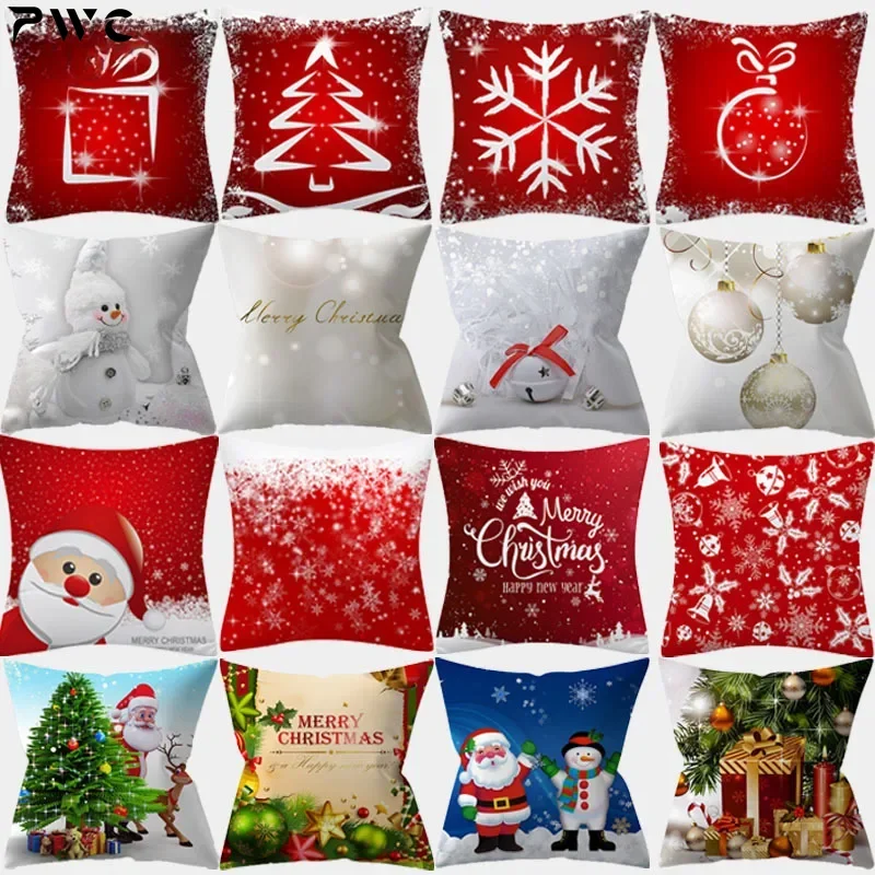 Christmas Cushion Cover 45*45 Pillowcase Letter Tree printed Sofa Cushions Polyester Decorative Pillow Covers Home Decor
Christmas Cushion Cover 45*45 Pillowcase Letter Tree printed Sofa Cushions Polyester Decorative Pillow Covers Home Decor
