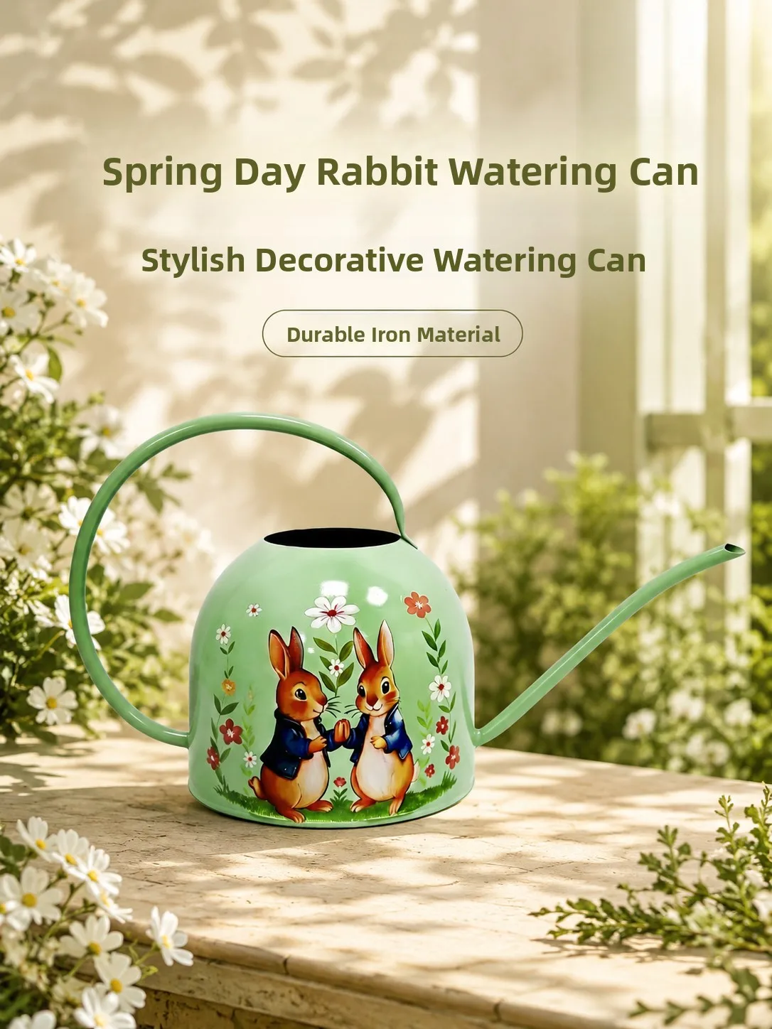Large Capacity 2L Garden Iron Art Watering Can for Outdoor Flower Bed Long Mouth Pouring Special Tool for Watering Flowers
Large Capacity 2L Garden Iron Art Watering Can for Outdoor Flower Bed Long Mouth Pouring Special Tool for Watering Flowers