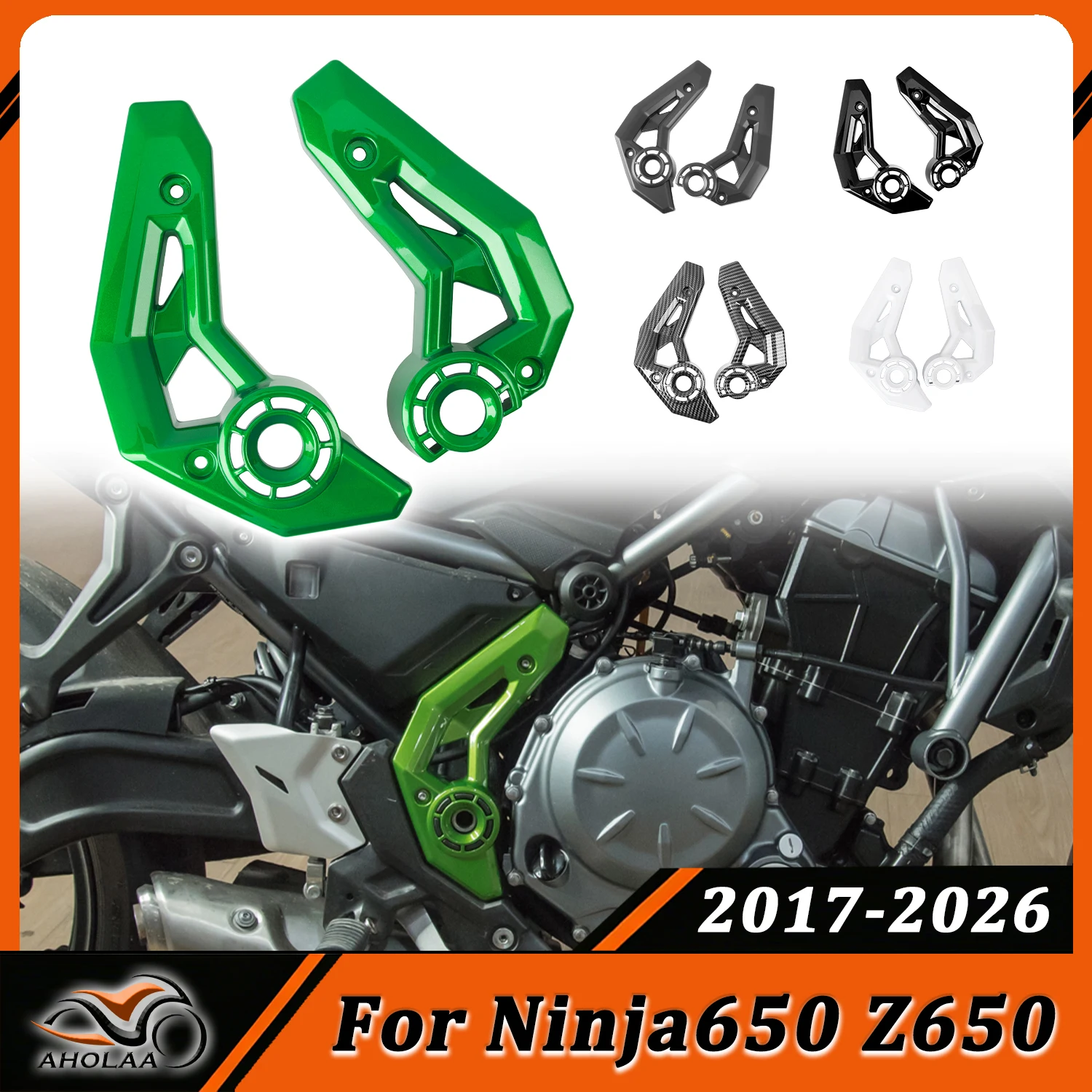 For Kawasaki Ninja Ninja650 Z650 Frame Side Cover Cowl Panel Fairing Guard Protector Motorcycle Accessories 2017-2026
For Kawasaki Ninja Ninja650 Z650 Frame Side Cover Cowl Panel Fairing Guard Protector Motorcycle Accessories 2017-2026