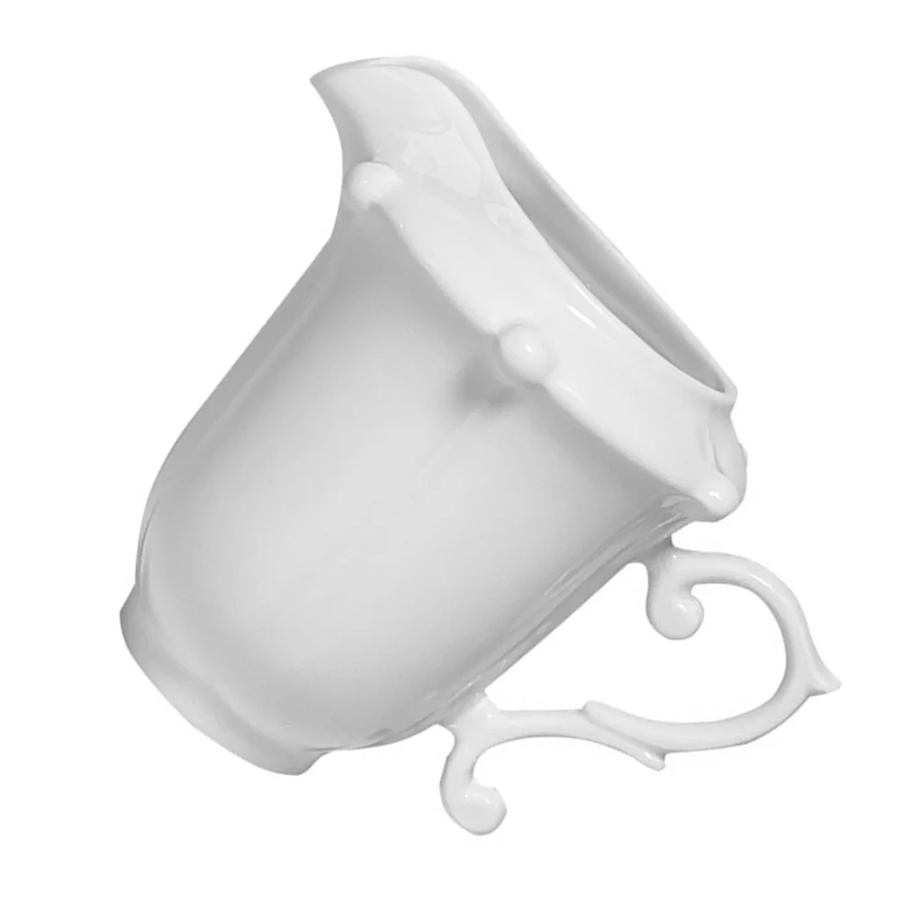 Small Ceramic Milk Jug Sturdy Porcelain Milk Creamer Pitcher Smooth Handle for Coffee Bar Kitchen Ceramic Creamer Pitcher
Small Ceramic Milk Jug Sturdy Porcelain Milk Creamer Pitcher Smooth Handle for Coffee Bar Kitchen Ceramic Creamer Pitcher