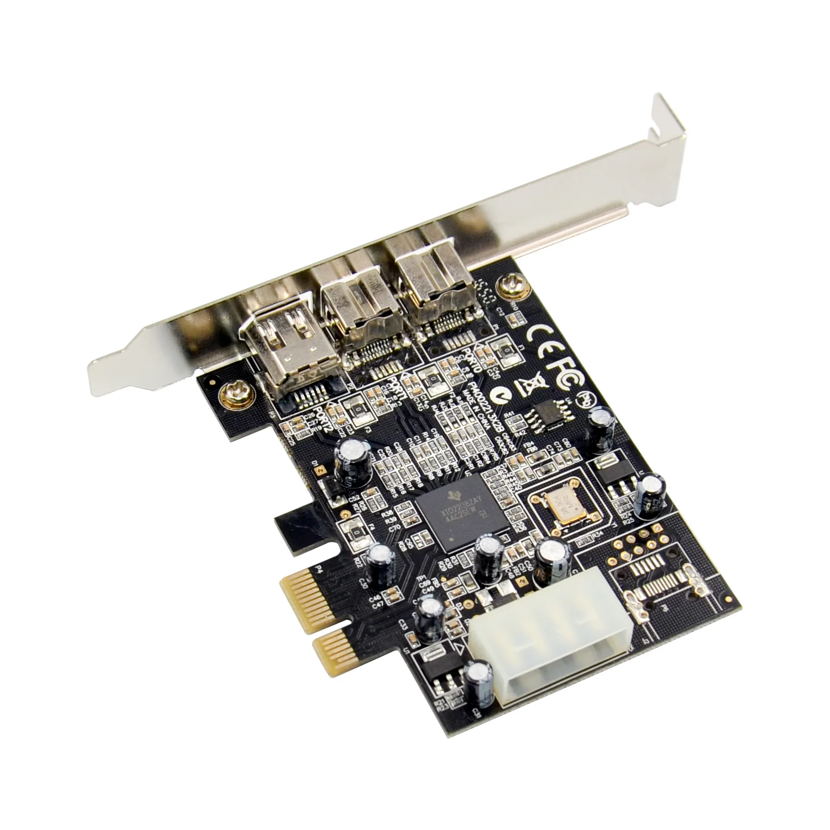 SUNWEIT ST23 PCIe X1 IEEE 1394(2B+1A) FireWire 800 Card
SUNWEIT ST23 PCIe X1 IEEE 1394(2B+1A) FireWire 800 Card