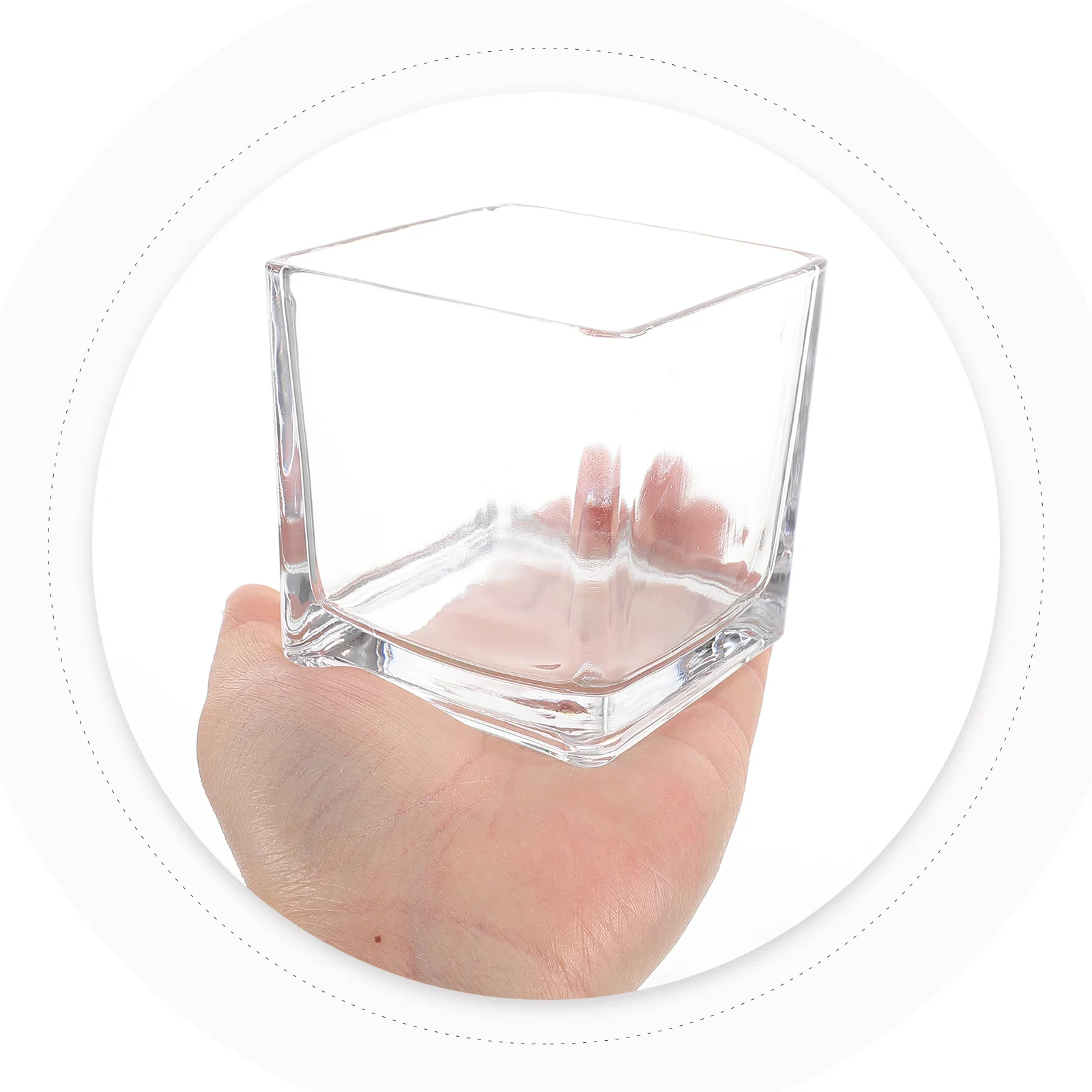 Transparent Square Glass Vase Thickened Structure for Floral Arrangements Hydroponic Vase Modern Home Decor Table Centerpiece
Transparent Square Glass Vase Thickened Structure for Floral Arrangements Hydroponic Vase Modern Home Decor Table Centerpiece