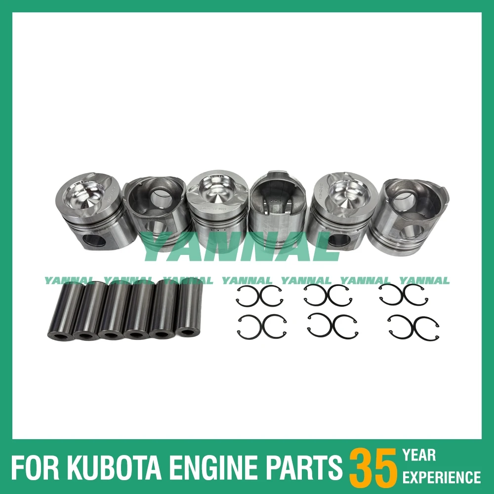 For Komatsu 6D110 Engine Parts Piston With Pin 6138-32-2120
For Komatsu 6D110 Engine Parts Piston With Pin 6138-32-2120