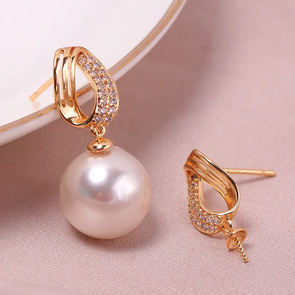 6PCS S925 Sterling Silver Needle 18K Gold Wrapped Plated Brass Earring Settings Diy Jewelry Pearl Earrings Accessories
6PCS S925 Sterling Silver Needle 18K Gold Wrapped Plated Brass Earring Settings Diy Jewelry Pearl Earrings Accessories