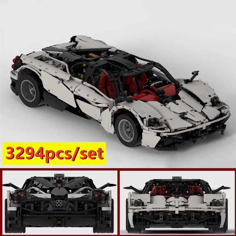 Новый гоночный автомобиль MOC technys серии Huayra Hypercar, подходит для строительных блоков, Детские кубики, наборы игрушек, подарок на день рождения для детей
Новый гоночный автомобиль MOC technys серии Huayra Hypercar, подходит для строительных блоков, Детские кубики, наборы игрушек, подарок на день рождения для детей