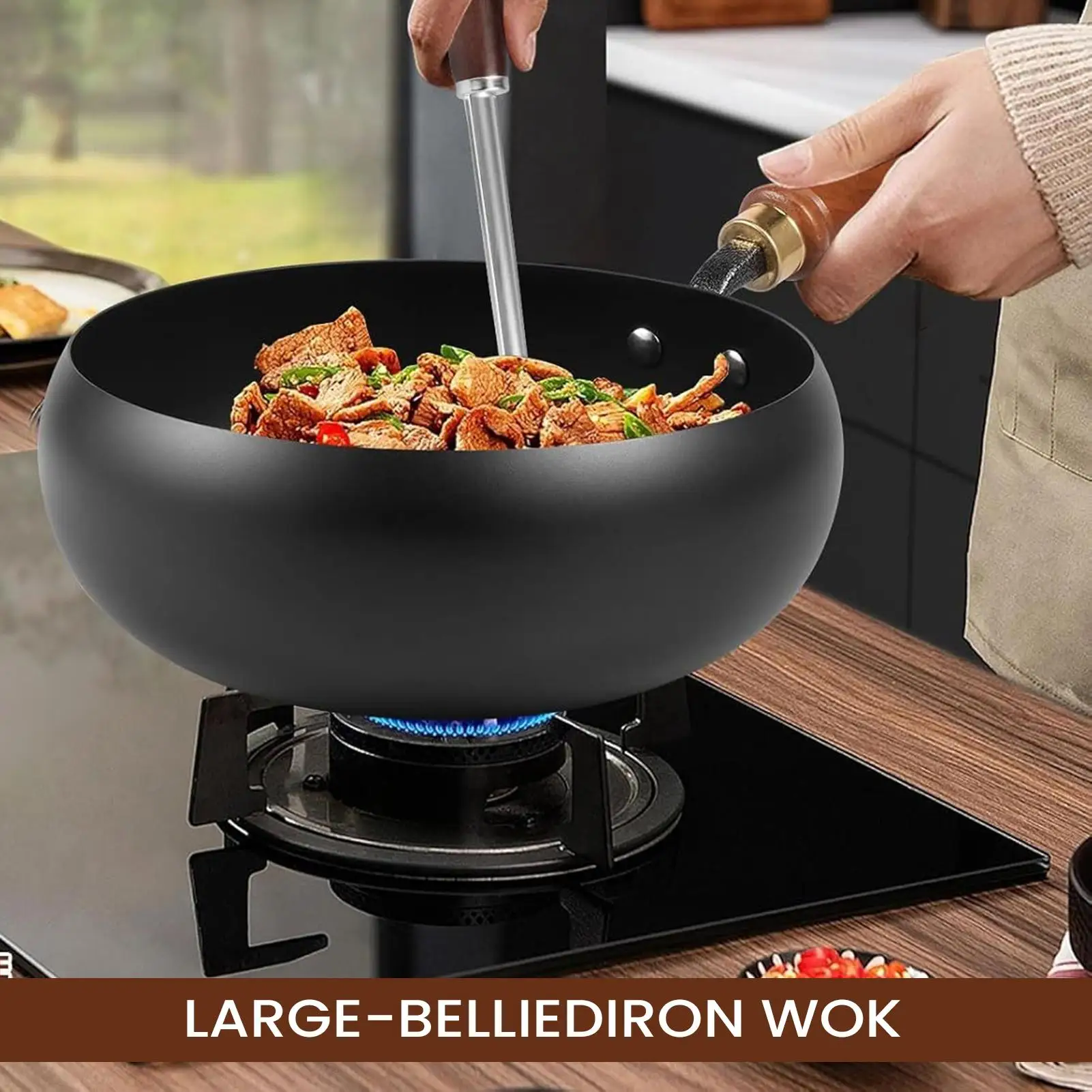 Iron Pots For Cooking Cast Iron Kitchen Cooking Pot Cookware Frying Pan With Spatula For Induction Electric Stoves Home
Iron Pots For Cooking Cast Iron Kitchen Cooking Pot Cookware Frying Pan With Spatula For Induction Electric Stoves Home