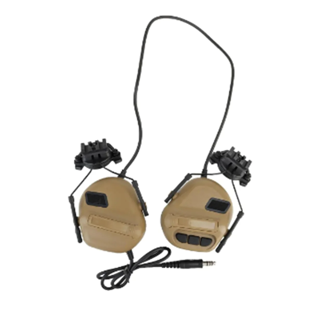 Headset Non-Picking Noise-Cancelling Headset for Helmet Headset Radio PTT Adapter Mobile Earphone(Light Brown)
Headset Non-Picking Noise-Cancelling Headset for Helmet Headset Radio PTT Adapter Mobile Earphone(Light Brown)