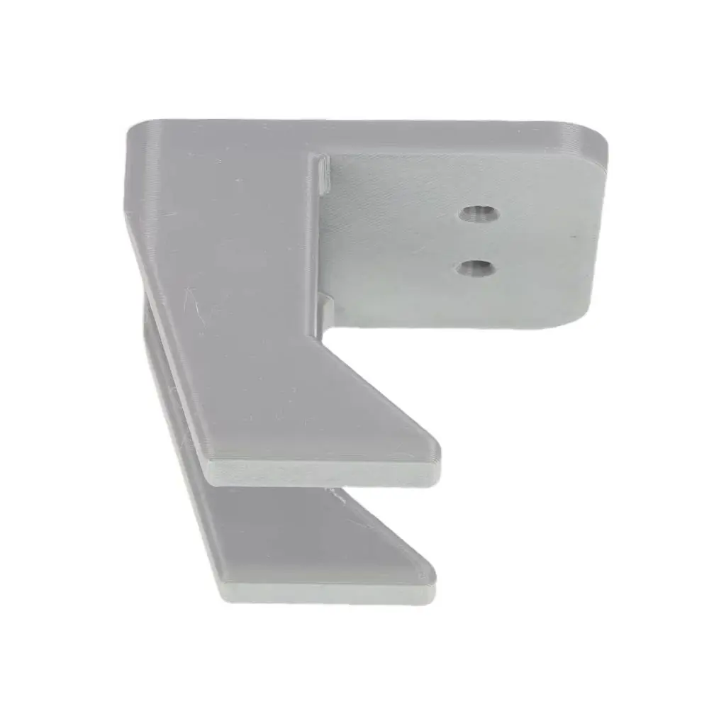 Gray Plastic Rust Proof Hanging Hammer Rack with Tool Storage Compatible with Various Hammers And Tools