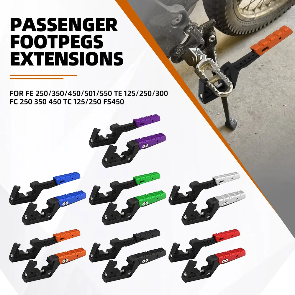 Задние подножки, удлинители подножек для Husqvarna FE 250/350/450/501/550 TE 125/250/300 FC 250 350 450 TC 125/250 FS450
Задние подножки, удлинители подножек для Husqvarna FE 250/350/450/501/550 TE 125/250/300 FC 250 350 450 TC 125/250 FS450