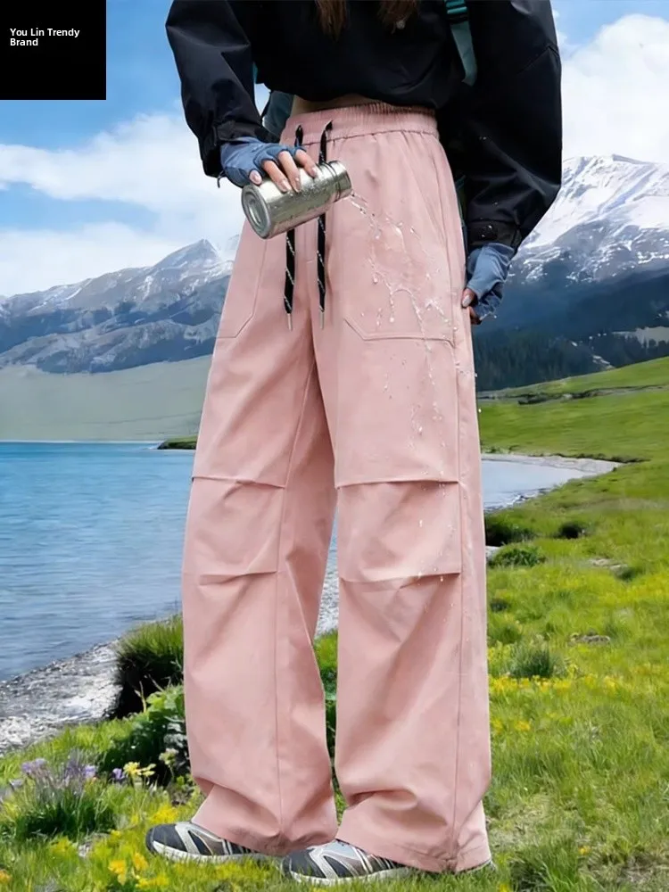 Pink Tee Waterproof Men's And Women's Workwear Trousers Spring Outdoor Foldable Paratrooper Utili Pants Mountain Hiking C...
Pink Tee Waterproof Men's And Women's Workwear Trousers Spring Outdoor Foldable Paratrooper Utili Pants Mountain Hiking C...