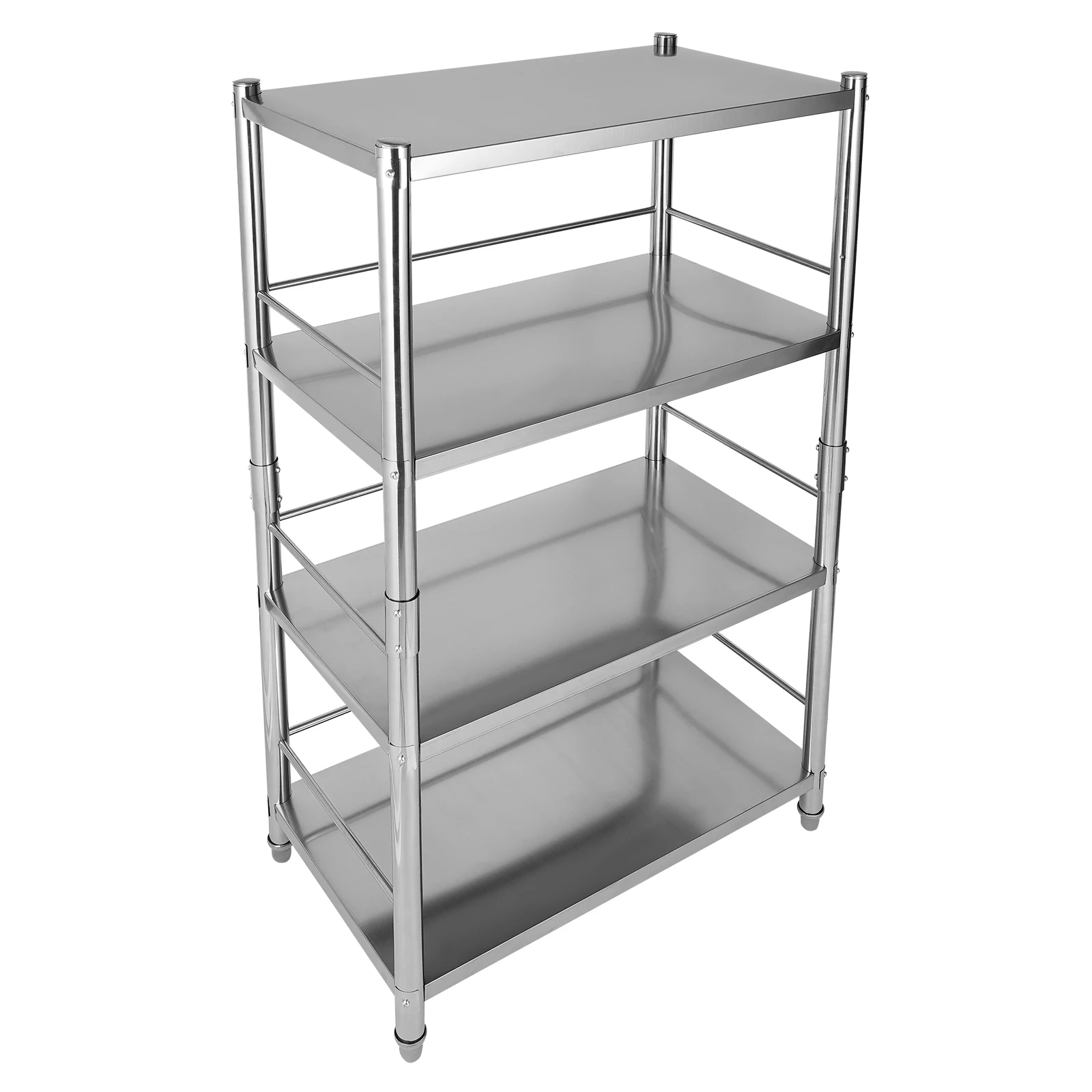 Stainless Steel Shelving Unit, 4 Layers, 200 lbs Load Capacity per Shelf, Durable, Easy to Install and Maintain for Warehouse Us
Stainless Steel Shelving Unit, 4 Layers, 200 lbs Load Capacity per Shelf, Durable, Easy to Install and Maintain for Warehouse Us