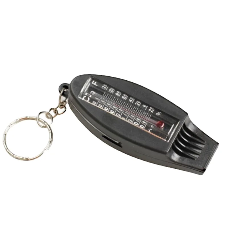 4 In 1 Multi-function with Thermometer Compass Whistle with Key Ring Opp Packaging Outdoor Survival Tool
4 In 1 Multi-function with Thermometer Compass Whistle with Key Ring Opp Packaging Outdoor Survival Tool