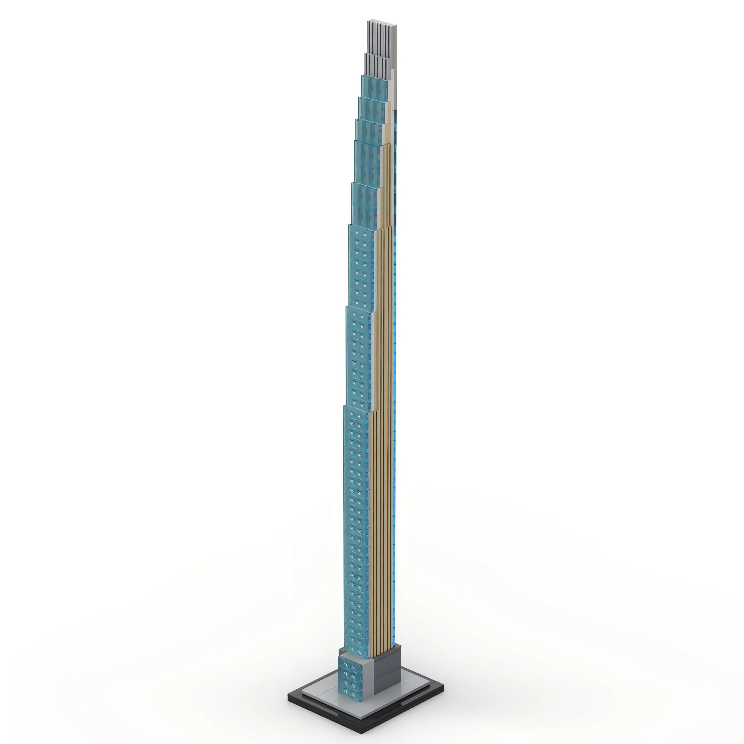 634 шт. MOC 111 West 57th Street Steinway Tower) 1:800 масштабная модель всемирному скинни, самый высокий набор строительных блоков с небоскребом |
634 шт. MOC 111 West 57th Street Steinway Tower) 1:800 масштабная модель всемирному скинни, самый высокий набор строительных блоков с небоскребом |