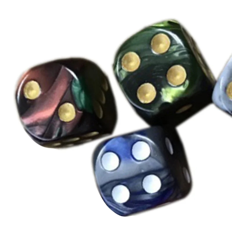 RTENTE-10Pcs Random Color 16MM D6 Dice Set Standard Acrylic Dice For Role Playing Games Durable Easy To Use
RTENTE-10Pcs Random Color 16MM D6 Dice Set Standard Acrylic Dice For Role Playing Games Durable Easy To Use