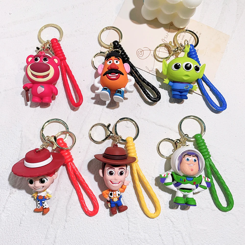 6 Pcs/set Anime Toy Story Keychain Cute Woody Buzz Lightyear Doll Keychain Couple Bag Pendant Key Chain Jewelry Toy Gifts
6 Pcs/set Anime Toy Story Keychain Cute Woody Buzz Lightyear Doll Keychain Couple Bag Pendant Key Chain Jewelry Toy Gifts