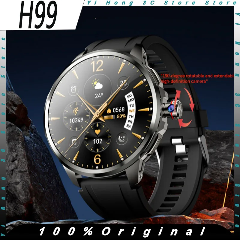 New 2025 H99 Smartwatch 1.95 inch 720*720 Larger Amoled Screen Rotating Camera GPS WIFI Play Game Music Smart Watch Custom
New 2025 H99 Smartwatch 1.95 inch 720*720 Larger Amoled Screen Rotating Camera GPS WIFI Play Game Music Smart Watch Custom