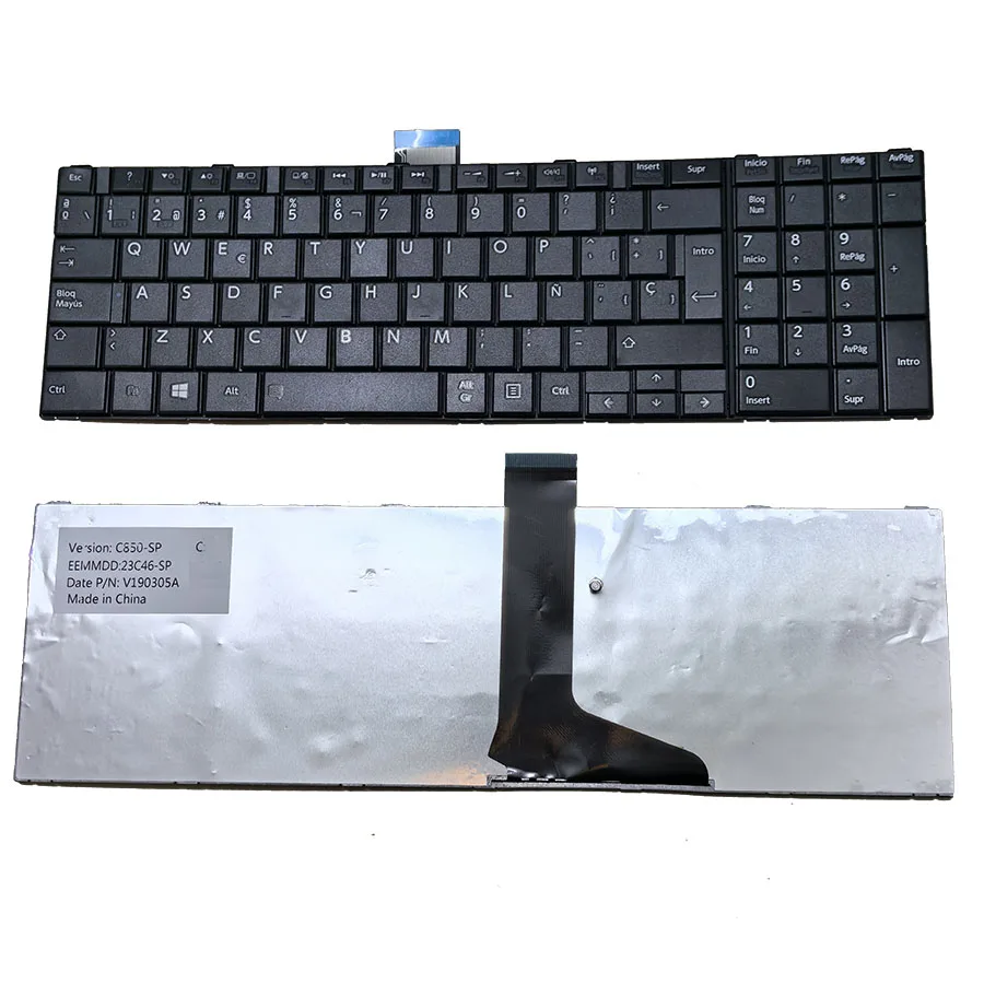 Клавиатура SP для Toshiba Satellite P850 L850 L850D L855 L855D L870 L875 L950 L955 L970 P870 P875 C850D C855 C855 C850 Испанский
Клавиатура SP для Toshiba Satellite P850 L850 L850D L855 L855D L870 L875 L950 L955 L970 P870 P875 C850D C855 C855 C850 Испанский