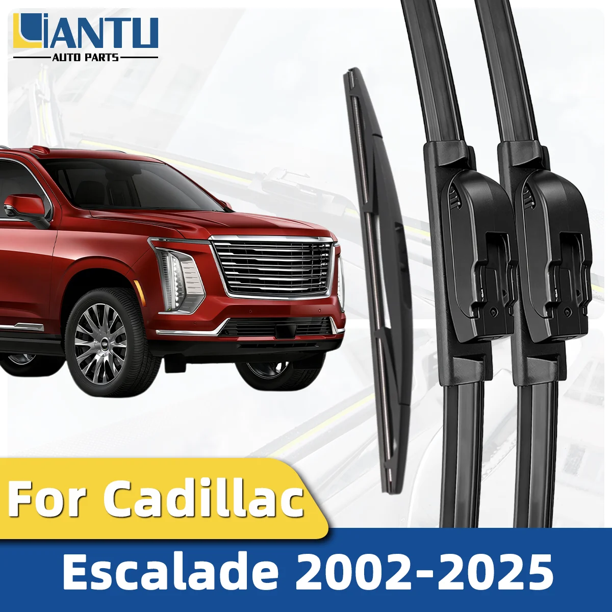 1/3PCS Front And Rear Wiper Kit For Cadillac Escalade 2002-2025 Windshield Wiper Silent Wiper Automotive Accessories 2024 2023
1/3PCS Front And Rear Wiper Kit For Cadillac Escalade 2002-2025 Windshield Wiper Silent Wiper Automotive Accessories 2024 2023