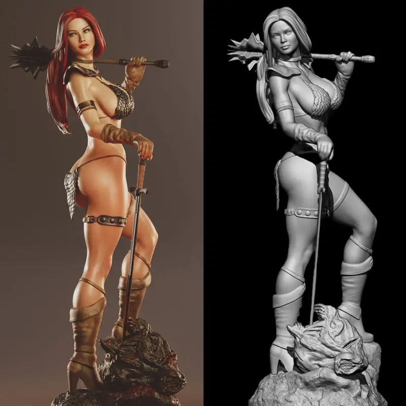 24CM Game Character 6620 Female barbarian 3D Print Model Kit Unassembled Unpainted Custom Jigsaw Puzzle GK Figure
24CM Game Character 6620 Female barbarian 3D Print Model Kit Unassembled Unpainted Custom Jigsaw Puzzle GK Figure
