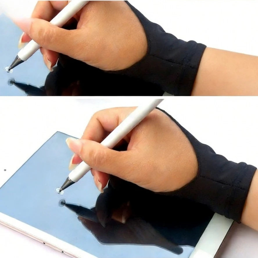 Artist Two-Finger Gloves Anti-Touch Screen Protector Anti-fouling Drawing Painting Sketching Gloves for Digital Art
Artist Two-Finger Gloves Anti-Touch Screen Protector Anti-fouling Drawing Painting Sketching Gloves for Digital Art