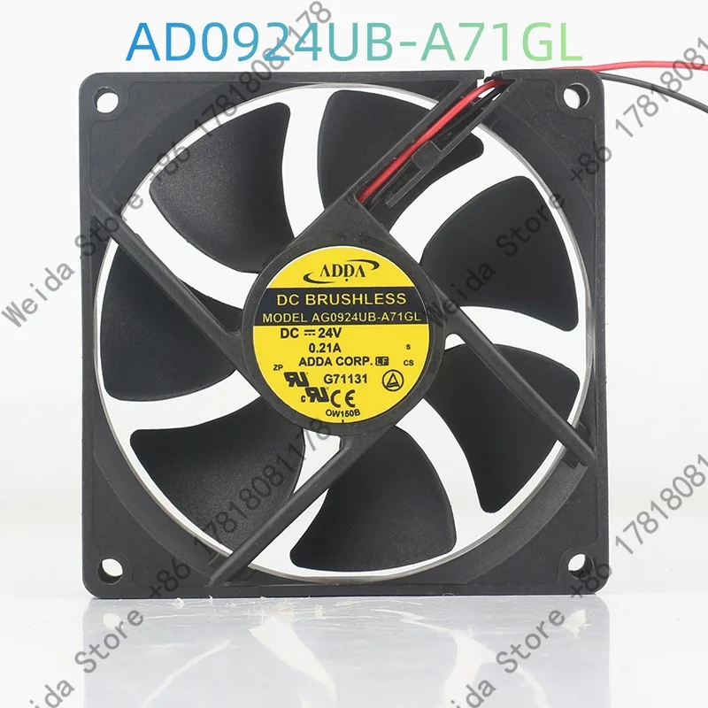Original ADDA AD0924UB-A71GL 5V 12V 48V DC 24V 0.21A 90X90X25MM 9CM 9025 2-wire frequency converter fan
Original ADDA AD0924UB-A71GL 5V 12V 48V DC 24V 0.21A 90X90X25MM 9CM 9025 2-wire frequency converter fan