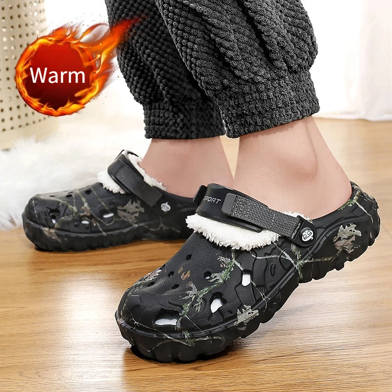Мужские тапочки, теплые зимние сабо, пушистые плюшевые шлепанцы из ЭВА, мягкие удобные нескользящие домашние тапочки, повседневная мужская обувь, большой размер
Мужские тапочки, теплые зимние сабо, пушистые плюшевые шлепанцы из ЭВА, мягкие удобные нескользящие домашние тапочки, повседневная мужская обувь, большой размер