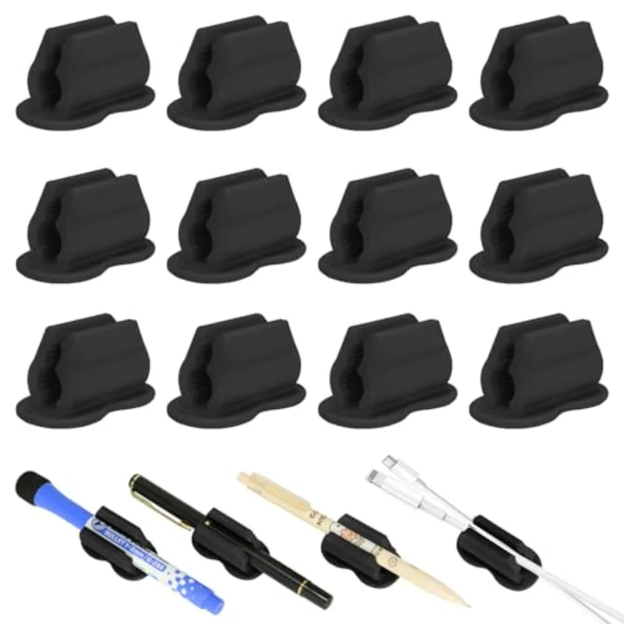 Adhesive Pen Holder Pencil Holder for Desk Wall Clipboard Notebook Car Dry Erase Marker Holder for board Fridge Office Accessor
Adhesive Pen Holder Pencil Holder for Desk Wall Clipboard Notebook Car Dry Erase Marker Holder for board Fridge Office Accessor