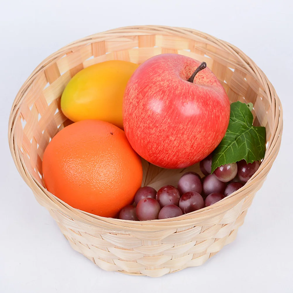 3 Pcs Bamboo Storage Baskets Handwoven Containers for Kitchen Fruits Snacks Home Decor Storage Baskets
3 Pcs Bamboo Storage Baskets Handwoven Containers for Kitchen Fruits Snacks Home Decor Storage Baskets