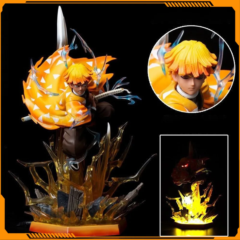 Demon Slayer Anime Agatsuma Zenitsu Figure Akaza Hakuji Figurine With Light Gk Statue Model Collection Room Decora Desk Toy Gift
Demon Slayer Anime Agatsuma Zenitsu Figure Akaza Hakuji Figurine With Light Gk Statue Model Collection Room Decora Desk Toy Gift