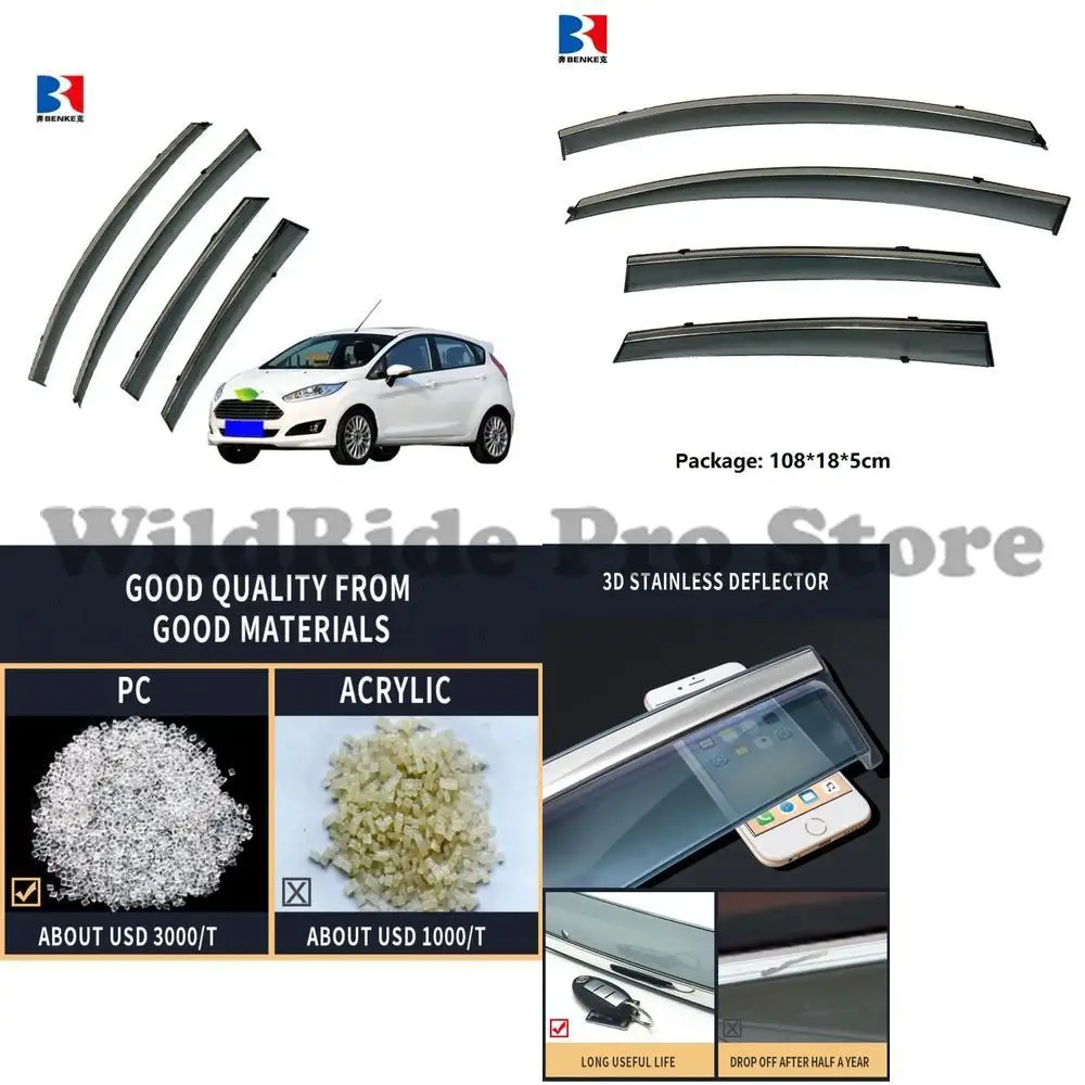 1 set For FORD FIESTA HATCHBACK 2009 2017 High End Injection PC Car Door Side windows Visor
1 set For FORD FIESTA HATCHBACK 2009 2017 High End Injection PC Car Door Side windows Visor