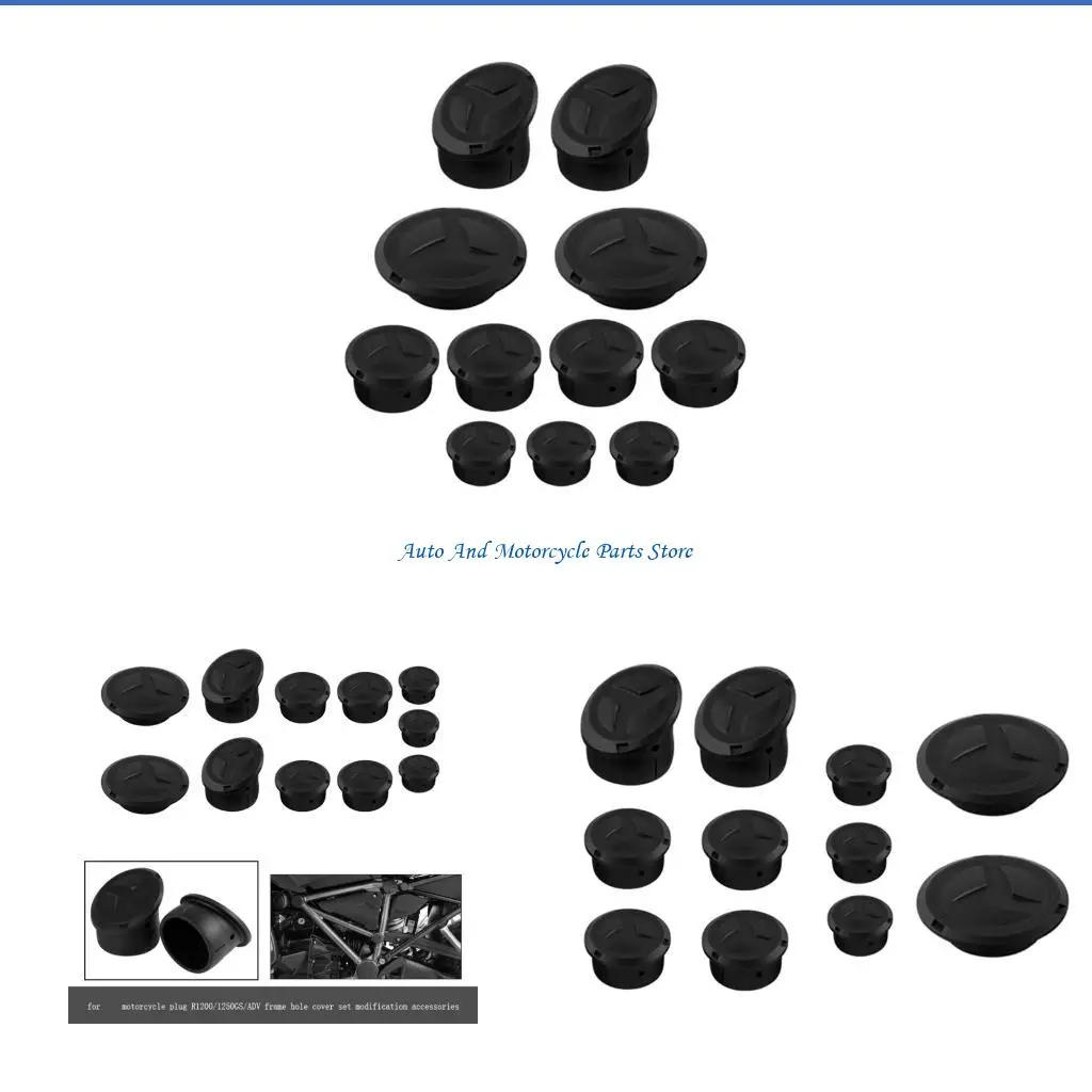 P9FD 1 Set Motorcycle Frame Hole Caps Plug Universal Motorbike Accessories for R1200
P9FD 1 Set Motorcycle Frame Hole Caps Plug Universal Motorbike Accessories for R1200