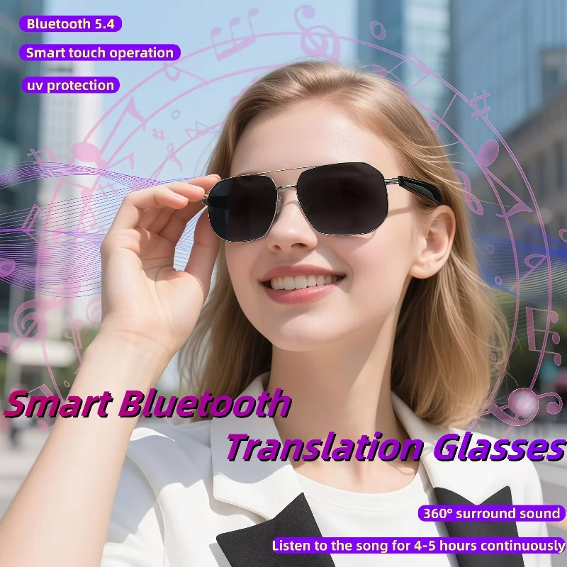 GY300 умные очки, интеллектуальные беспроводные очки для перевода, солнцезащитные очки, голосовой пульт дистанционного управления, музыкальные очки, водонепроницаемые очки 
GY300 умные очки, интеллектуальные беспроводные очки для перевода, солнцезащитные очки, голосовой пульт дистанционного управления, музыкальные очки, водонепроницаемые очки