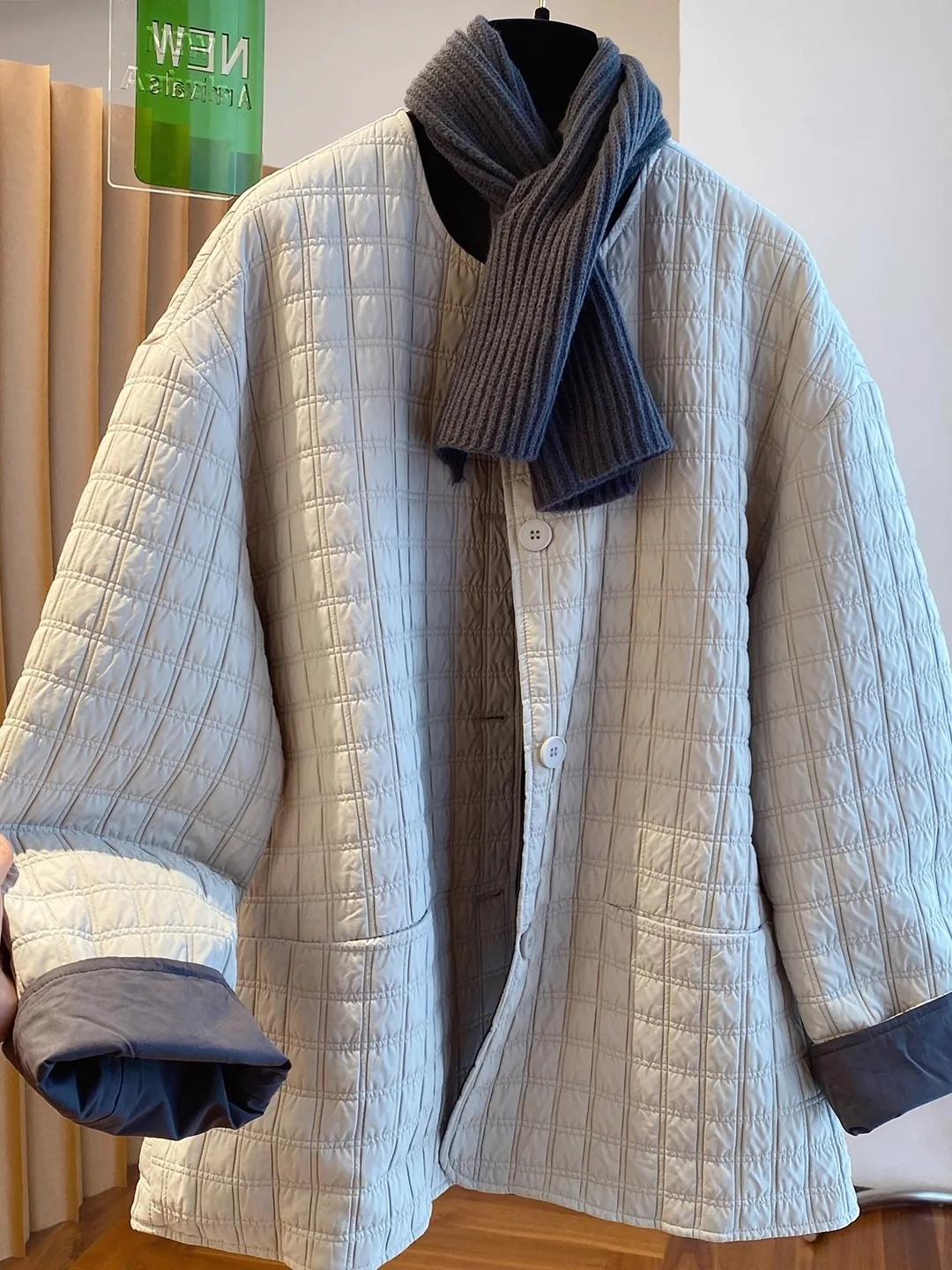 Faionable Casual Cotton Jaet Women's Loose Fit Large Size Lightweight round Ne Button up Coat Korean Sle Thiened Co...
Faionable Casual Cotton Jaet Women's Loose Fit Large Size Lightweight round Ne Button up Coat Korean Sle Thiened Co...