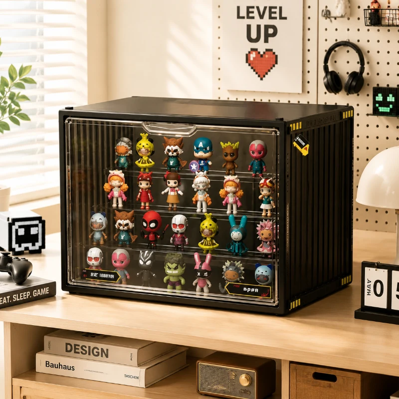 Clear Acrylic Desktop Storage Case Large Display Organizer For Blind Box Dolls Mini Collectible Toys Home Cabinet Decoration
Clear Acrylic Desktop Storage Case Large Display Organizer For Blind Box Dolls Mini Collectible Toys Home Cabinet Decoration