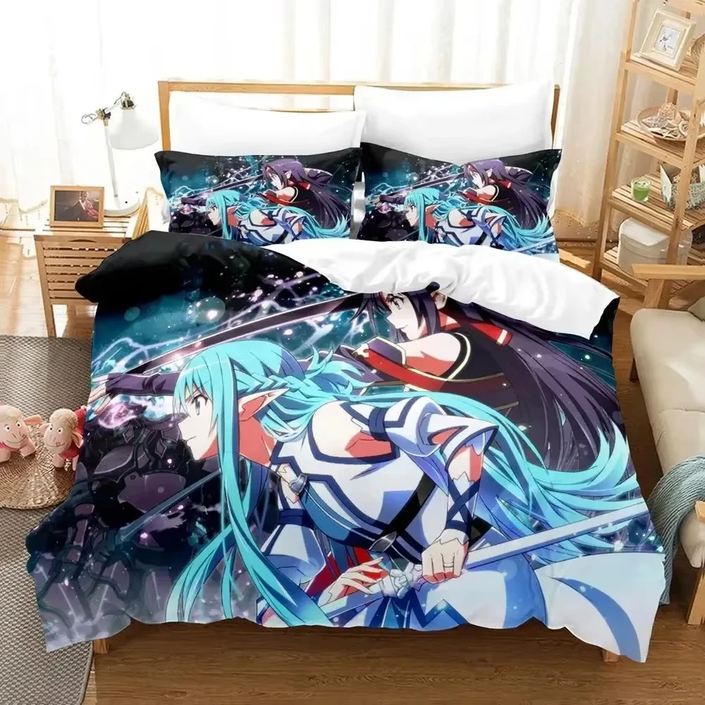 Fashion SAO Anime Art Print Three Piece Bedding Set Fashion Article Boys Or Adults For Beds Quilt Covers Pillowcases Bedding Set
Fashion SAO Anime Art Print Three Piece Bedding Set Fashion Article Boys Or Adults For Beds Quilt Covers Pillowcases Bedding Set