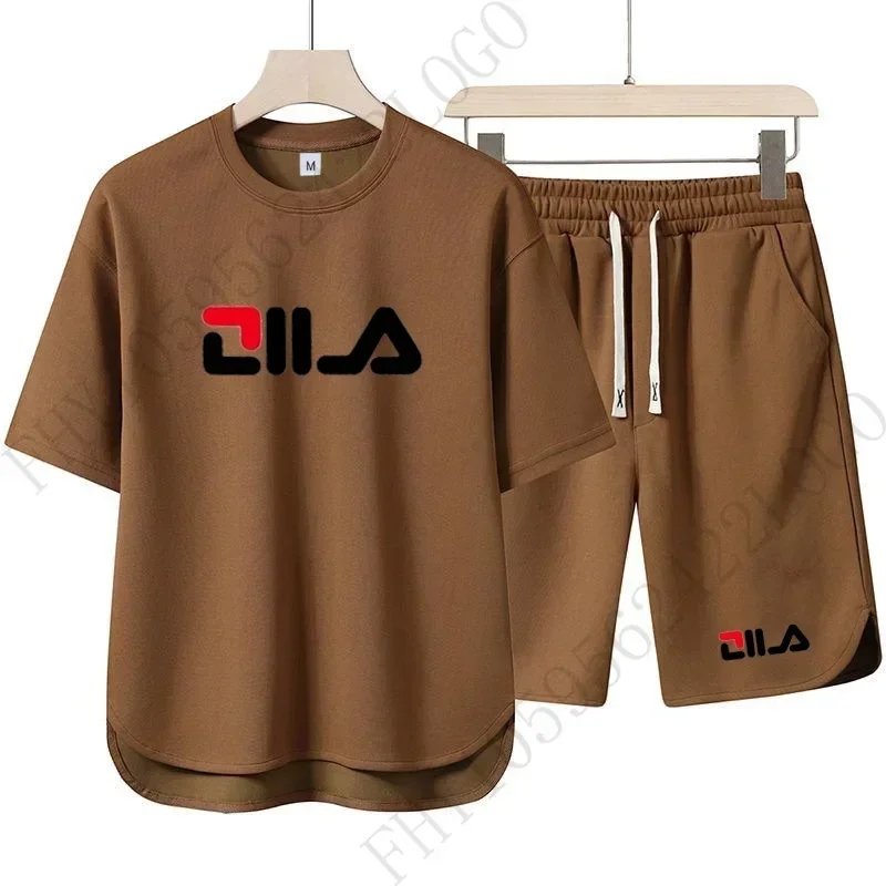 High-quality men's casual and comfortable short-sleeved T-shirts and sport shorts for the summer of 2025, quick-drying suits for
High-quality men's casual and comfortable short-sleeved T-shirts and sport shorts for the summer of 2025, quick-drying suits for