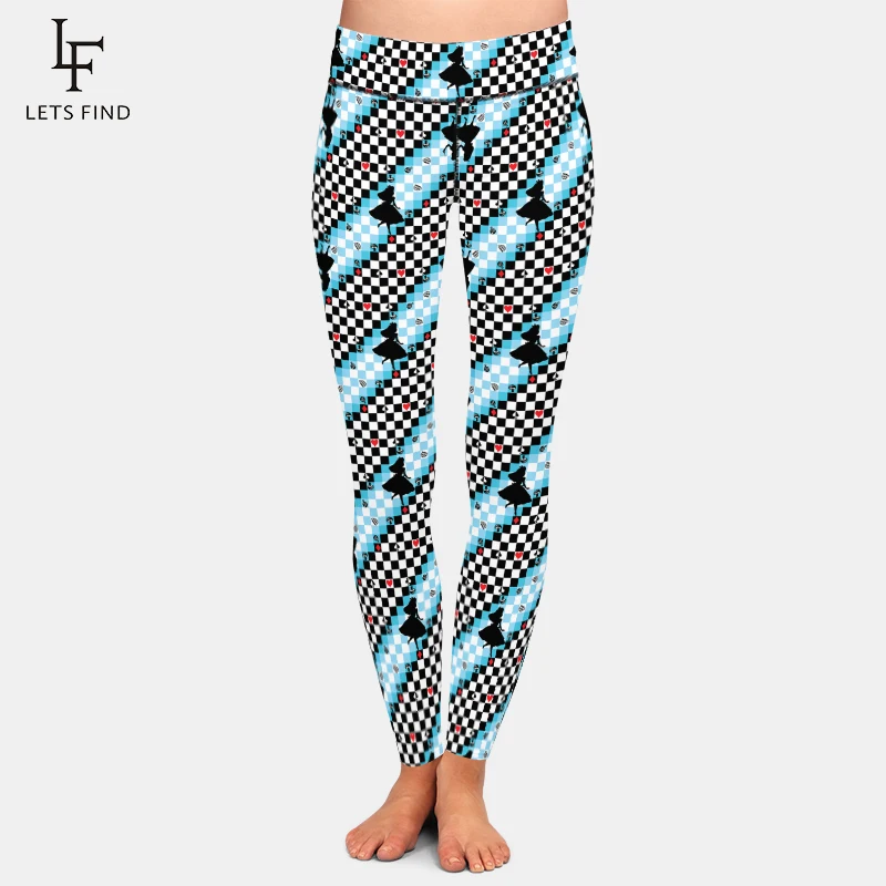 LETSFIND High Quaility Pants 3D Checkerboard and Maiden Print Leggins High Waist Soft Stretch Full Leggings for Women
LETSFIND High Quaility Pants 3D Checkerboard and Maiden Print Leggins High Waist Soft Stretch Full Leggings for Women