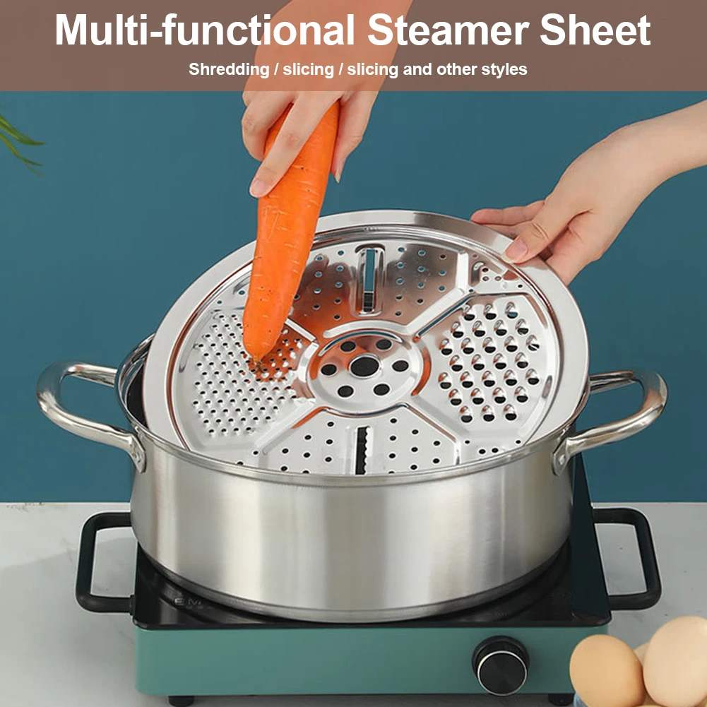 Stainless Steel Steamer Cooker with Steamer Basket Soup Steam Pot with Handle Steamer Pot for Kitchen Cooking
Stainless Steel Steamer Cooker with Steamer Basket Soup Steam Pot with Handle Steamer Pot for Kitchen Cooking